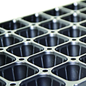 50-Cell BLACK Seedling Plug Trays. Bulk propagation of plant seeds cuttings