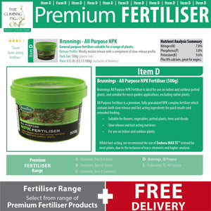 Osmocote Brunnings Slow Release Plant Fertiliser. For indoor, outdoor garden