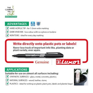 Luxor Permanent Marker Black