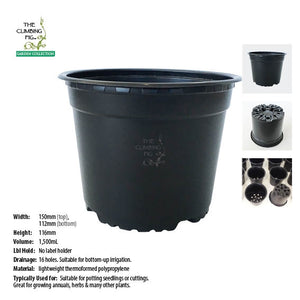 150mm Teku Round Plastic Pots