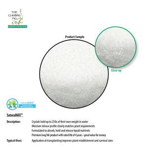 SaturaMAX Water Holding Crystals / Granules