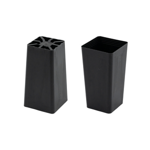 40mm Square BLACK Plastic Propagation Tube Pots. For seeds, seedlings, cuttings