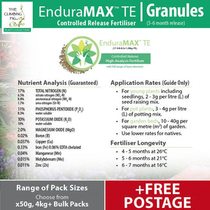 EnduraMAX TE Controlled Slow Release High-Analysis Granular Fertiliser