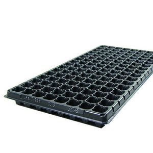 128-cell BLACK Seedling Plug Trays. Bulk propagation of seeds & cuttings