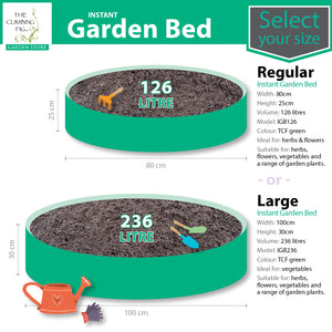 Instant Raised Garden Beds. Simple quick setup. For flowers, herbs, & vegetables