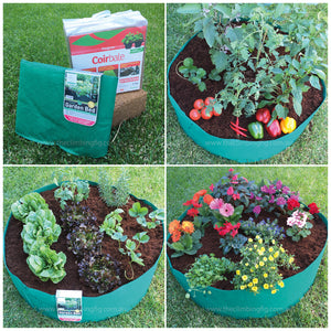Instant Raised Garden Beds. Simple quick setup. For flowers, herbs, & vegetables