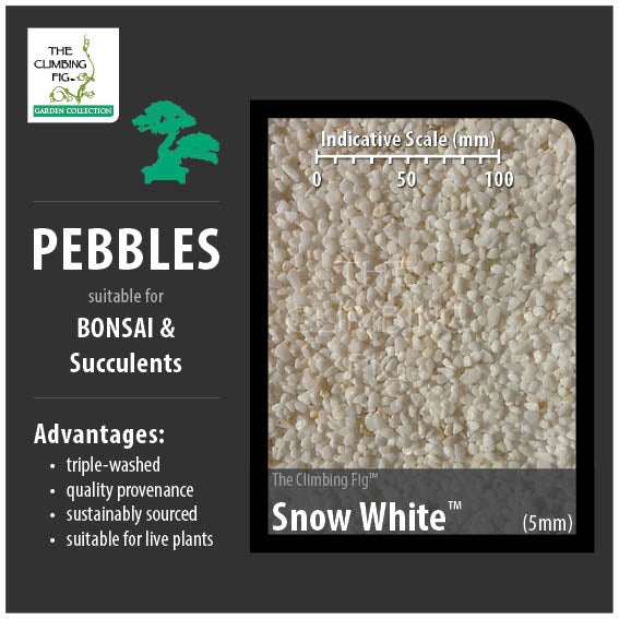Snow White 5mm Pebbles