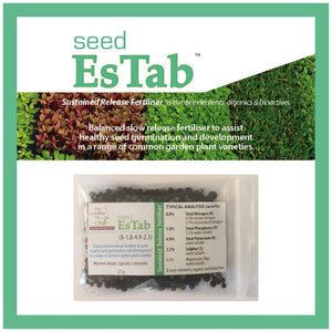 Seed EsTab Controlled Release Fertiliser. Ideal for seed raising mix